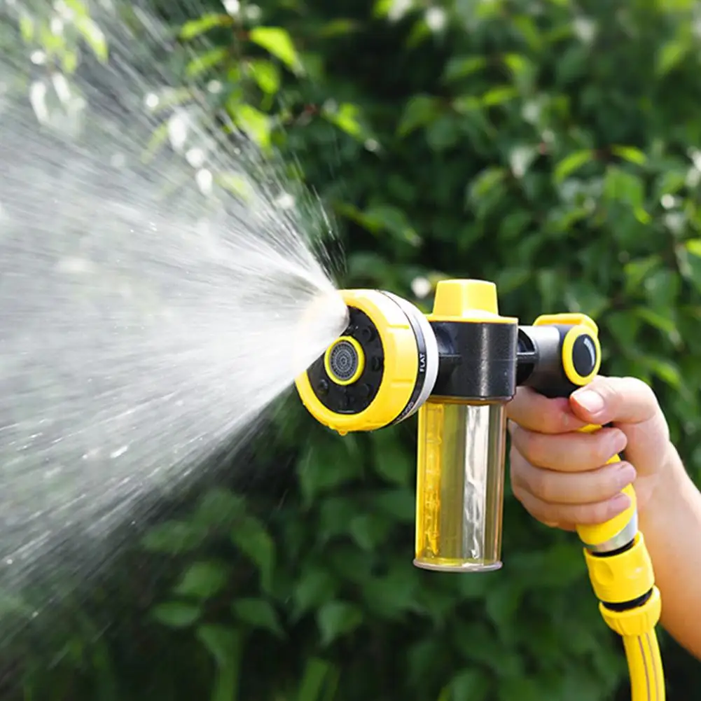 Home Irrigation Spray High-Pressure Garden Spray Gun Set Foam Water Bottle Spray Ground Car Wash Sprinkler Watering Nozzle 2026