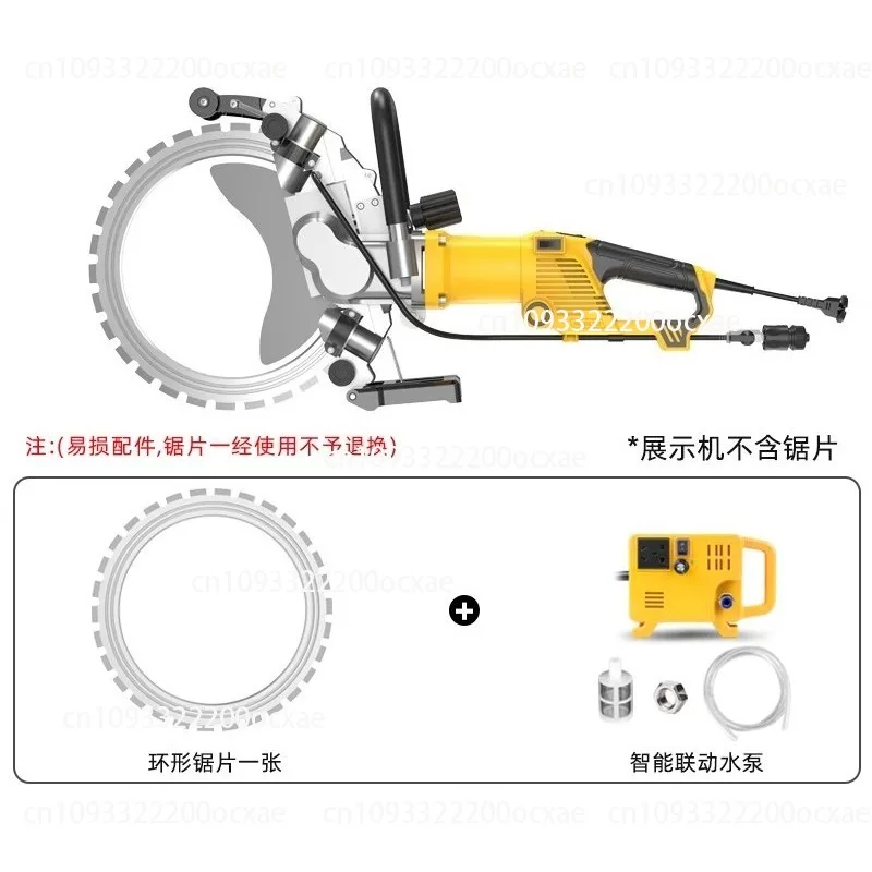 High Frequency Ring Saw High Power Concrete Wall Cutting Machine Multifunctional Wall Opening Stone Cutting Machine