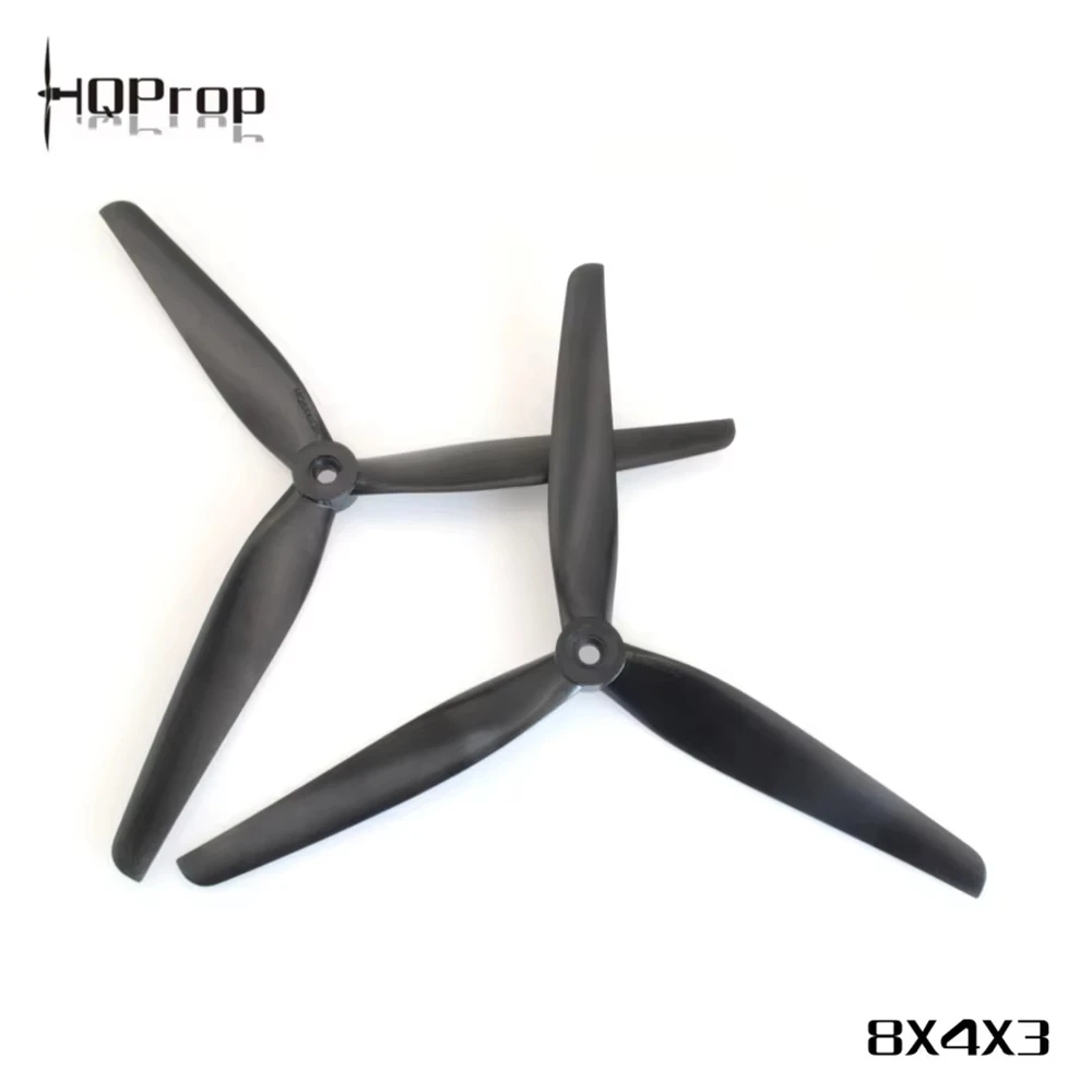 1Pair HQprop 8X4X3 8040 8X4.3X3 8043 8X4.5X3 8045 8X6X3 8060 Carbon Nylon 8inch Propeller CW CCW for FPV Drone