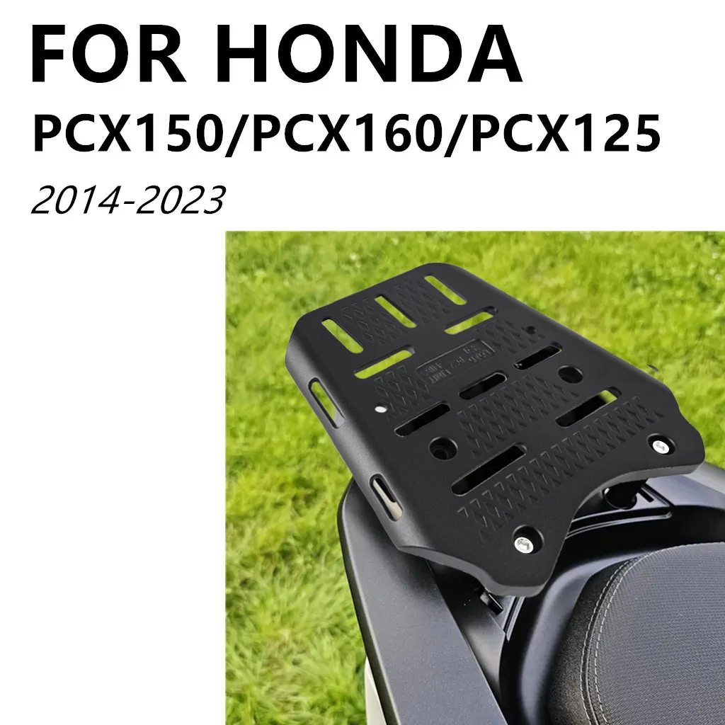 

Motorcycle trunk rear shelf Motorcycle Rear Storage Top Box Luggage Case Seat Bracket For HONDA PCX150 PCX160 PCX125 2014-2023