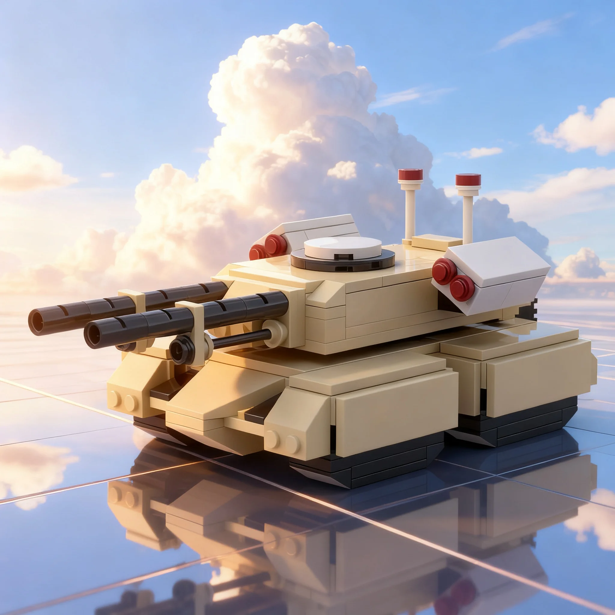 218 деталей MOC C&C Tiberian Dawn/Red Alert Mammoth Mk.1, модель из базы данных, строительные блоки, рождественские подарки, конструктор, 3D-игрушка
