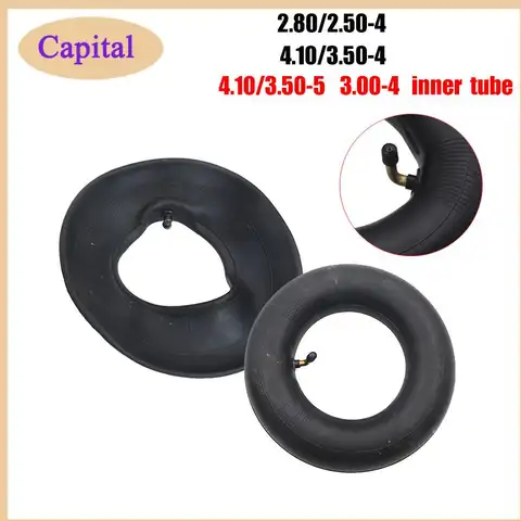 4.10/3.50-4 3.00-4  2.80/2.50-4 Inner Tube Thickening Rubber Tire For Electric Scooter Tricycle Trolley Wheelbarrow Cart Wheel