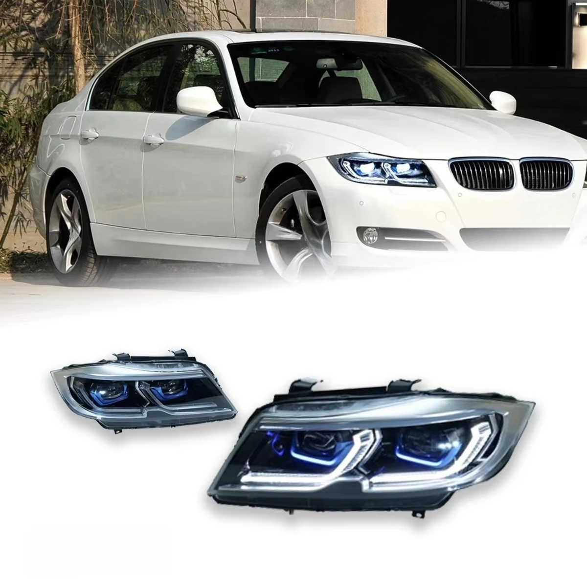 

Светодиодный блок фар для BMW 3 серии E90 с LED DRL и последовательными поворотниками, 2005-2012 гг.