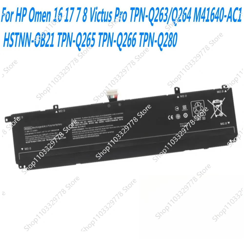 NEW WK04XL WK06XL Laptop Battery For 16 17  TPN-Q263/Q264 M41640-AC1 TPN-Q265 TPN-Q266