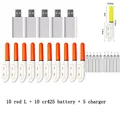 red L and 5 charger