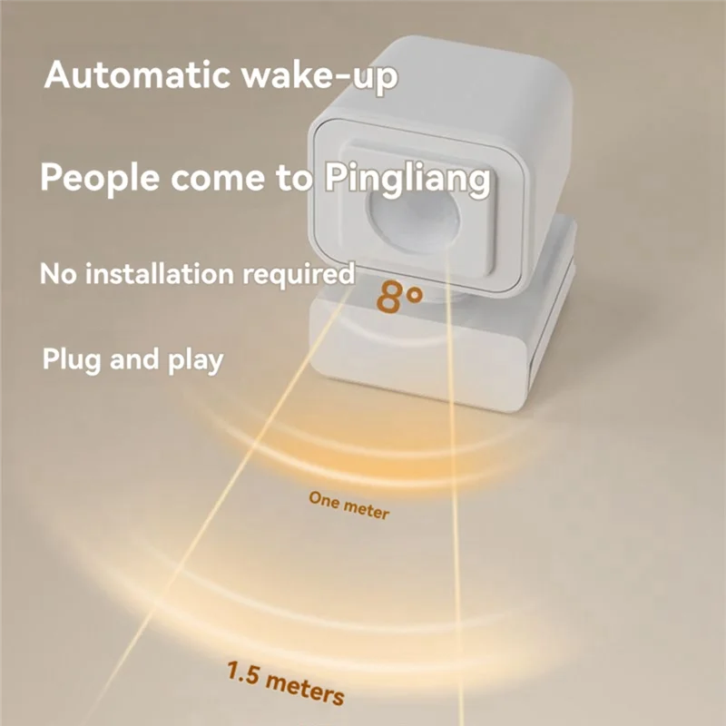 

AA08-Automatic Wake Up For Computer Lock Screen Sensor Switch Display Sleep Intelligent Infrared Human Sensor Free Installation