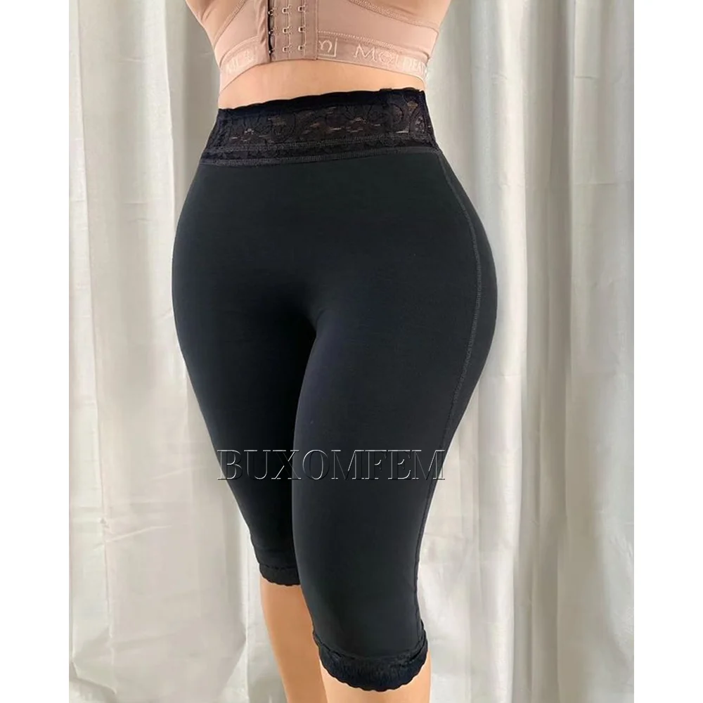 

High Waisted Tight Shaped Mid-Length Pants Invisible Modeling Faja Butt Lifter Butt Lifter Slimming Underwear Body Shaper 2024