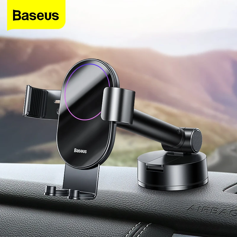 Baseus-Soporte Universal de teléfono móvil para coche, accesorio para iPhone 14, 13, 12, 11 Pro, Max, Plus, Xiaomi, Huawei