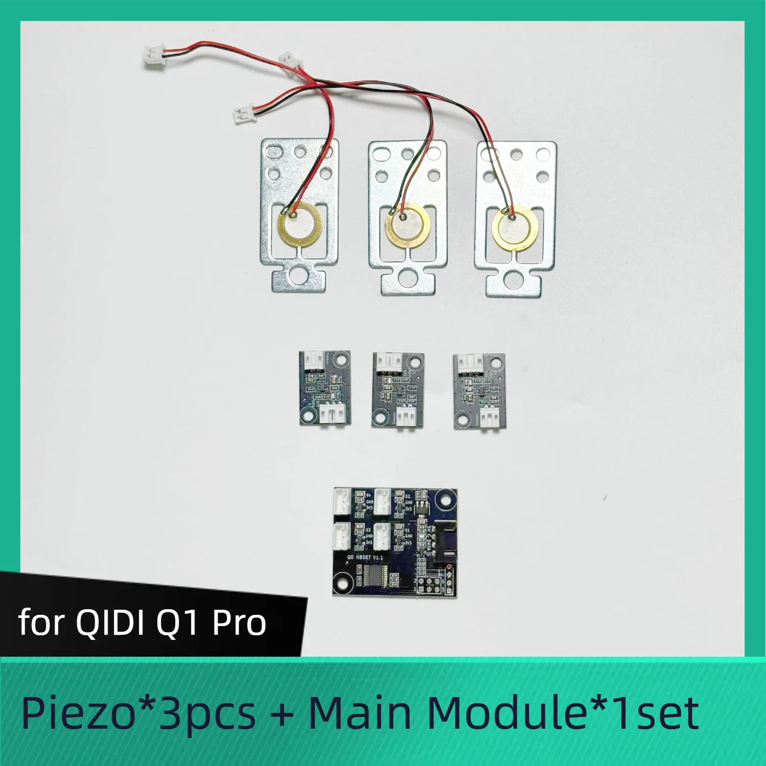 for QIDI Q1 Pro Heatbed Sensor Strain Gauge Electrophoretic Hole Exposure Sensor for QIDI Tech Q1-Pro 3D Printer Accessories