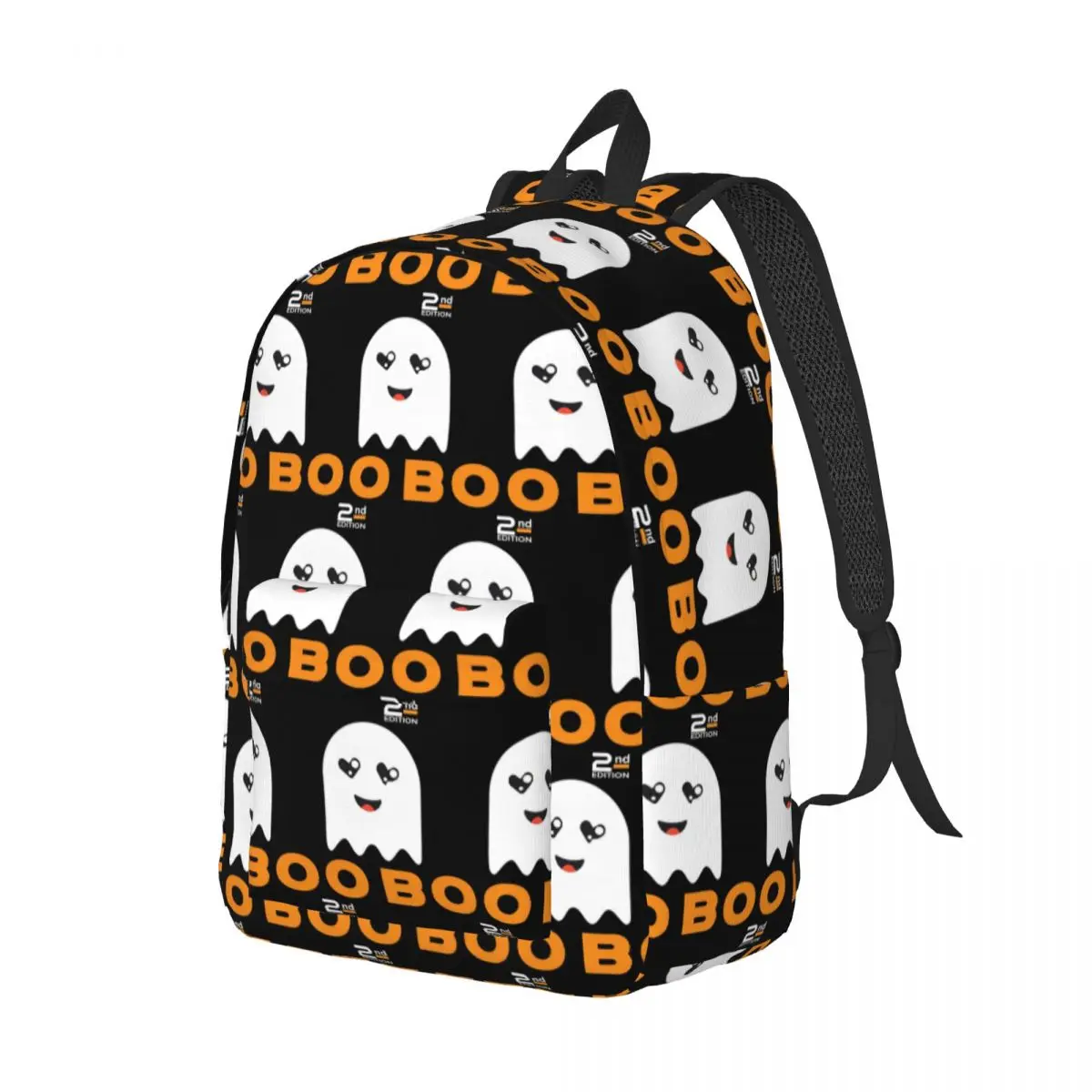 

LOVELY BOO GHOST Backpack Daypack Large Capacity Boys Girls BookBag School Bag Shoulder Bags for Men Women