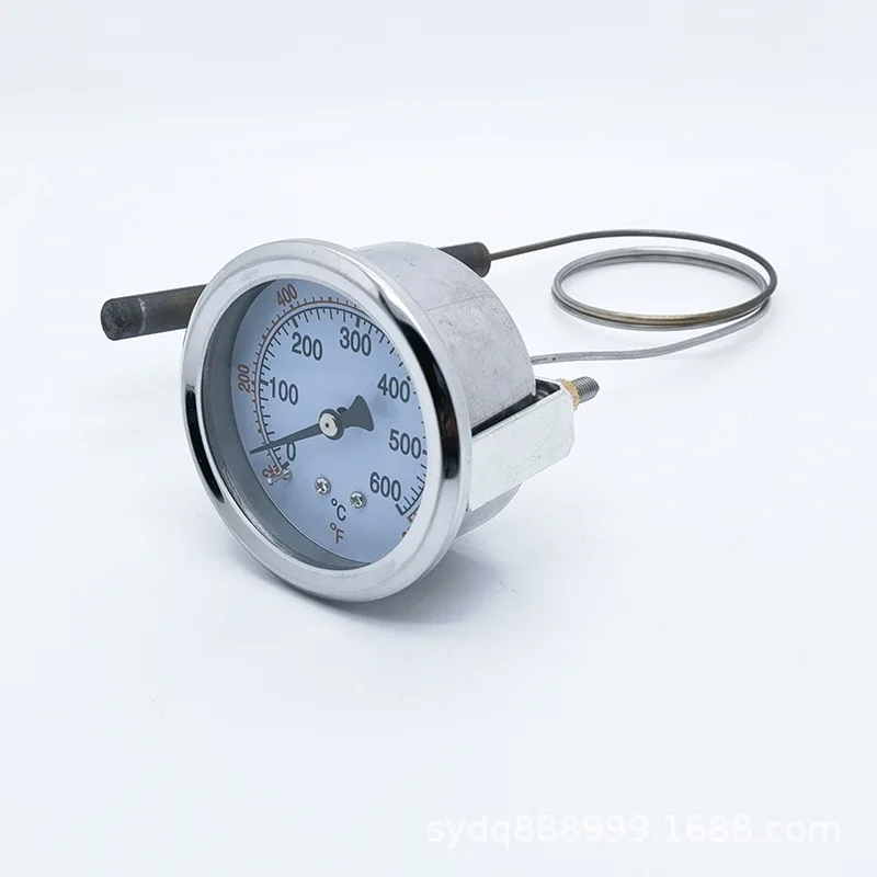 304 stainless steel Capillary Thermometer 0-500 Degree Temperature Capillary industrial thermometer