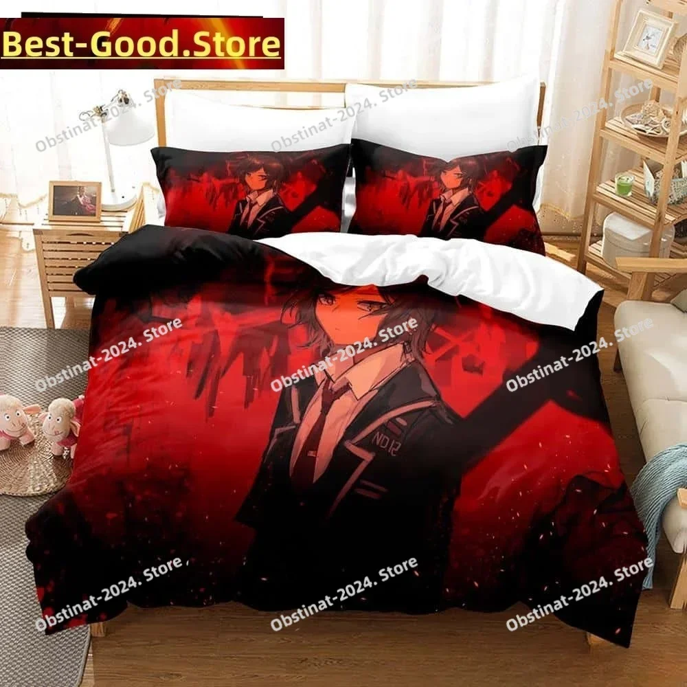 

Fashion 3D Game Limbus Company Bedding Set Printed single Comforter Quilt Duvet Cover Pillow Case 3 Pieces Sets Kids Adult Size