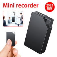 Ultra-Thin Mini Voice Recorder 8G 16G 32G Professional Dictaphone Voice Activated HD Noise Reduction Audio Recording MP3 Player