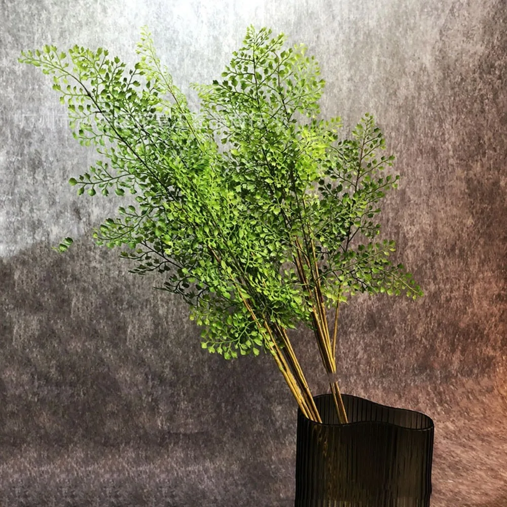 

Realistic Artificial Fern Plant Branches Real Touch Elegant Artificial Greenery Fern Grass Handmade Fake Plants