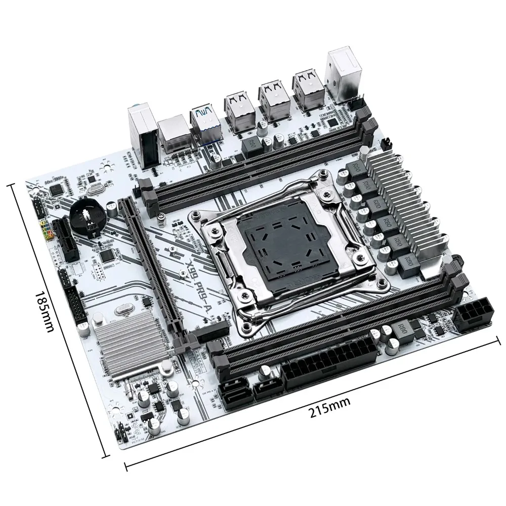 مجموعة اللوحة الأم X99 PR9-A Intel Xeon E5 2660 V3 LGA 2011-3 CPU وDDR4 16GB ECC RAM USB3.0