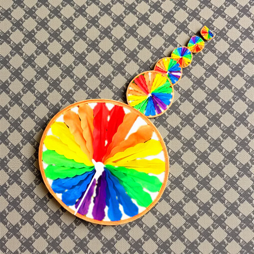 

1Set Colorful Windmill String Rope Pinwheel Outdoor Garden Decoration Kindergarten Children Entertainment Bright Turntable