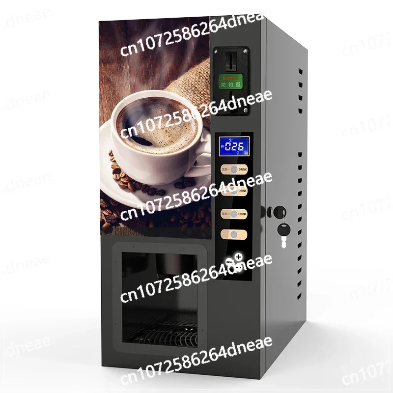 

Automatic Coffee Dispenser Vending Commercial Instant Coffee Vending Machine with Coin Operated