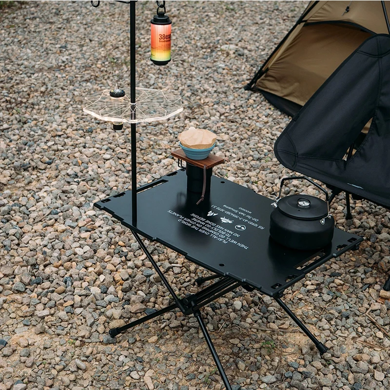 Outdoor camping Round Table Acrylic Luminous Table Suitable For Goalzero Lamp Camping Light Accessories