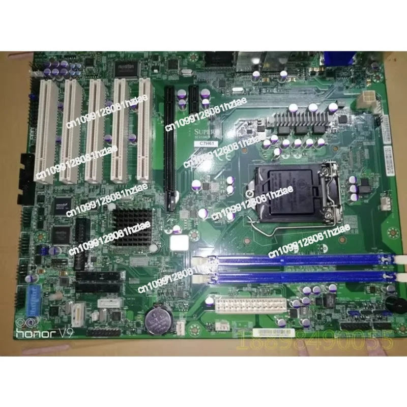 

Основная плата Supermicro MTD-C7H61 8 COM Карты двойного сетевого интерфейса 5 PCI Industrial Control 1155 I3 I5