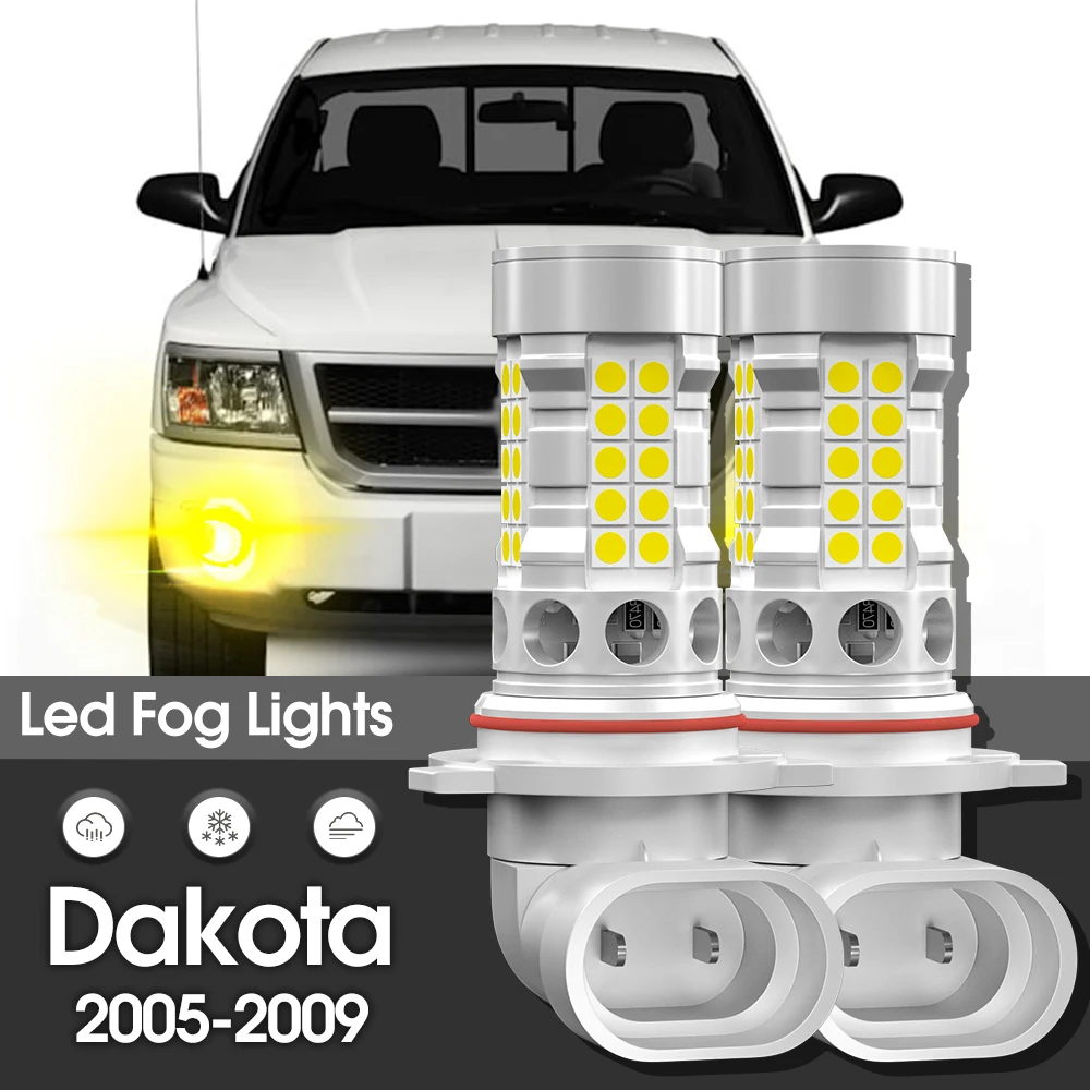 Canbus LED-Nebelscheinwerferlampe, 2 Stück, Zubehör für Dodge Dakota 2005 2006 2007 2008 2009