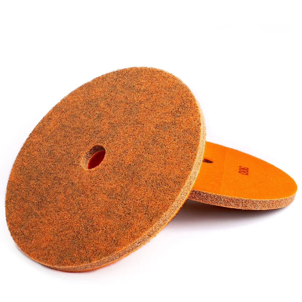 250mm Diamond Sponge Polishing Pad 10 Inch Nylon Fiber Buffing Sanding Wheel Stone Granite Marble Concrete Polish Abrasive Disk