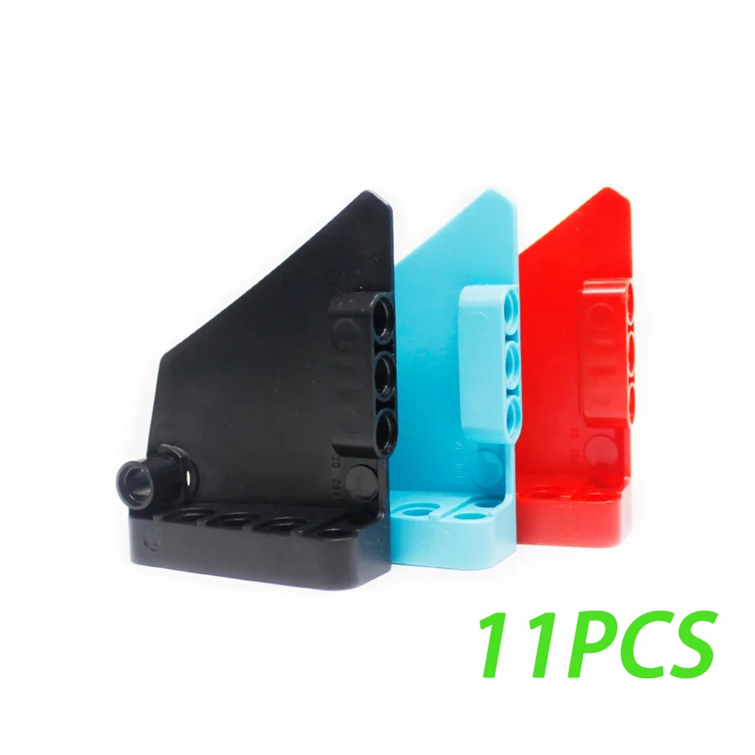 MOC Technical Part 64680 Car Panel Fairing #14 DIY Building Blocks Toy 5x7 Large Short Right Assembles Bricks Particle 50g/11PCS