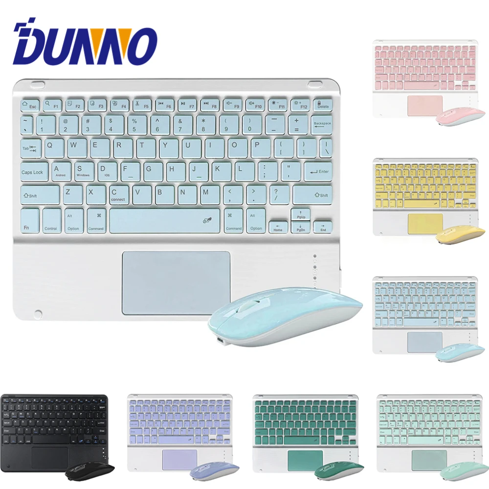 General 10inch Bluetooth Keyboard Touchpad Wireless Keyboard For iPad Samsung Xiaomi Huawei Lenovo Bluetooth Keyboard and Mouse
