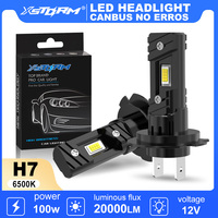 XSTORM 2PCS H7 LED Headlight Bulb 100W 20000LM CPS LED Canbus Auto Lamps 6500K LED Lights Bulb For Car 12V Truck Headlight
