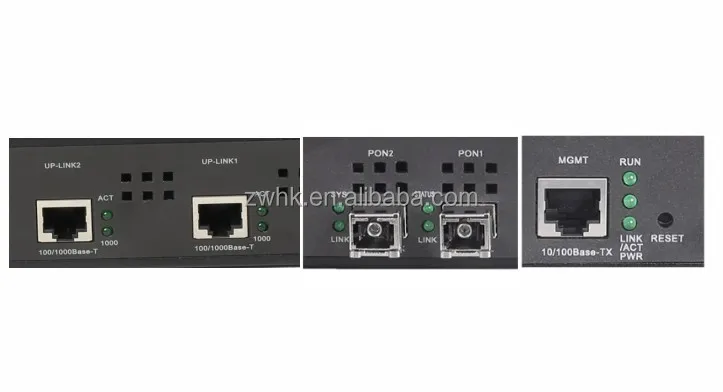 2 Port Supply Most Brand Onu Mini 2pon Ftth Olt Fiber Optic Equipment Without Pon Modules