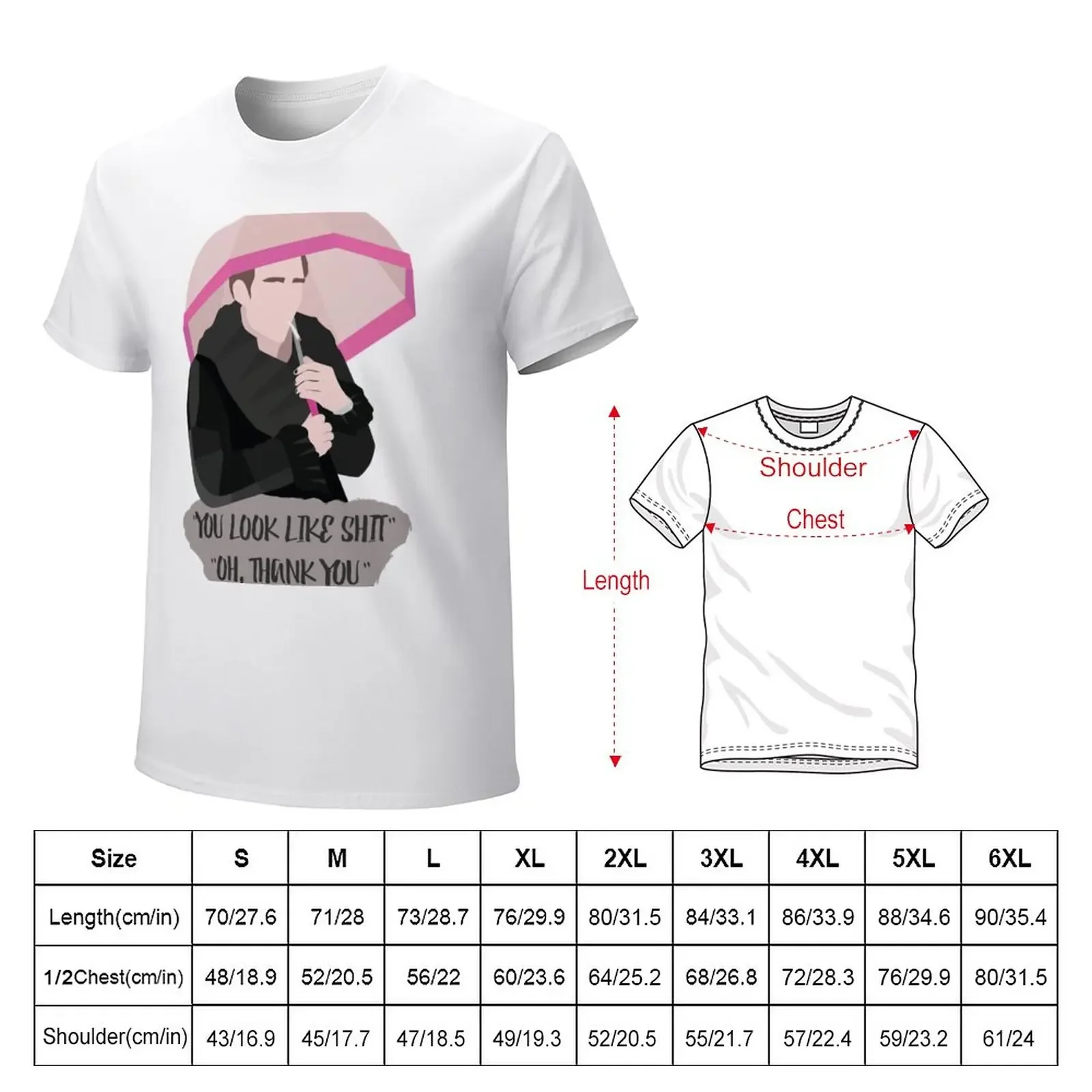 The Umbrella Academy Klaus Hargreeves T-Shirt summer tops graphics sublime Aesthetic clothing mens white t shirts