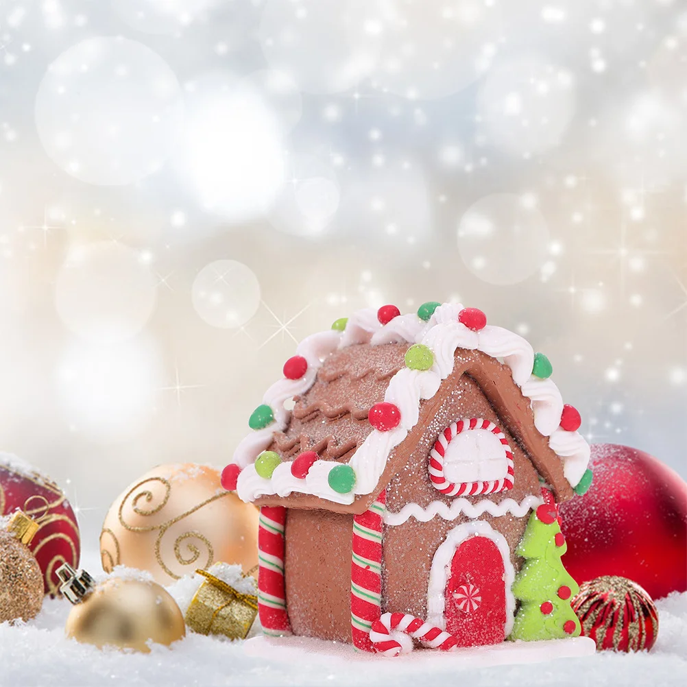 

4pcs Gingerbread Ornament Christmas Tree Hanging Decor Xmas Party Props Festive Holiday Supplies For Home Mall Hotel