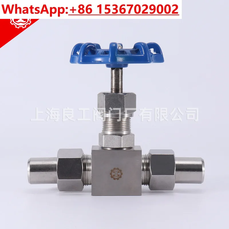 

Игольчатый клапан для сварки высокого давления из нержавеющей стали J23W-320P, высокая температура и высокое давление DN15 20