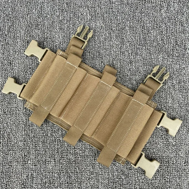 

Airsoft LV119 MK3 MK4 FCSK Magazine Pouch Tactical Chest Rig Panel Triple Mag Pouch Vest Plate Carrier Expansion Bag Gear