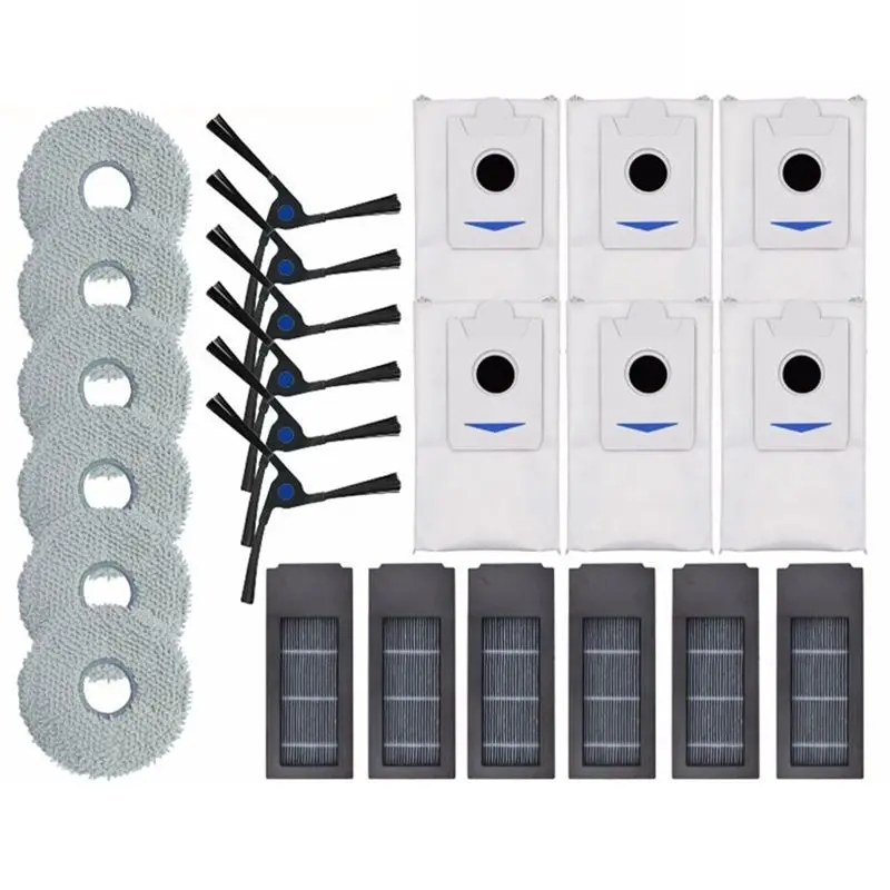 

ABHZ-For Ecovacs X2 Sweeping Robot X2 Pro Consumables Accessories Filter Mopping Wiping Main Rolling Side Brush Dust