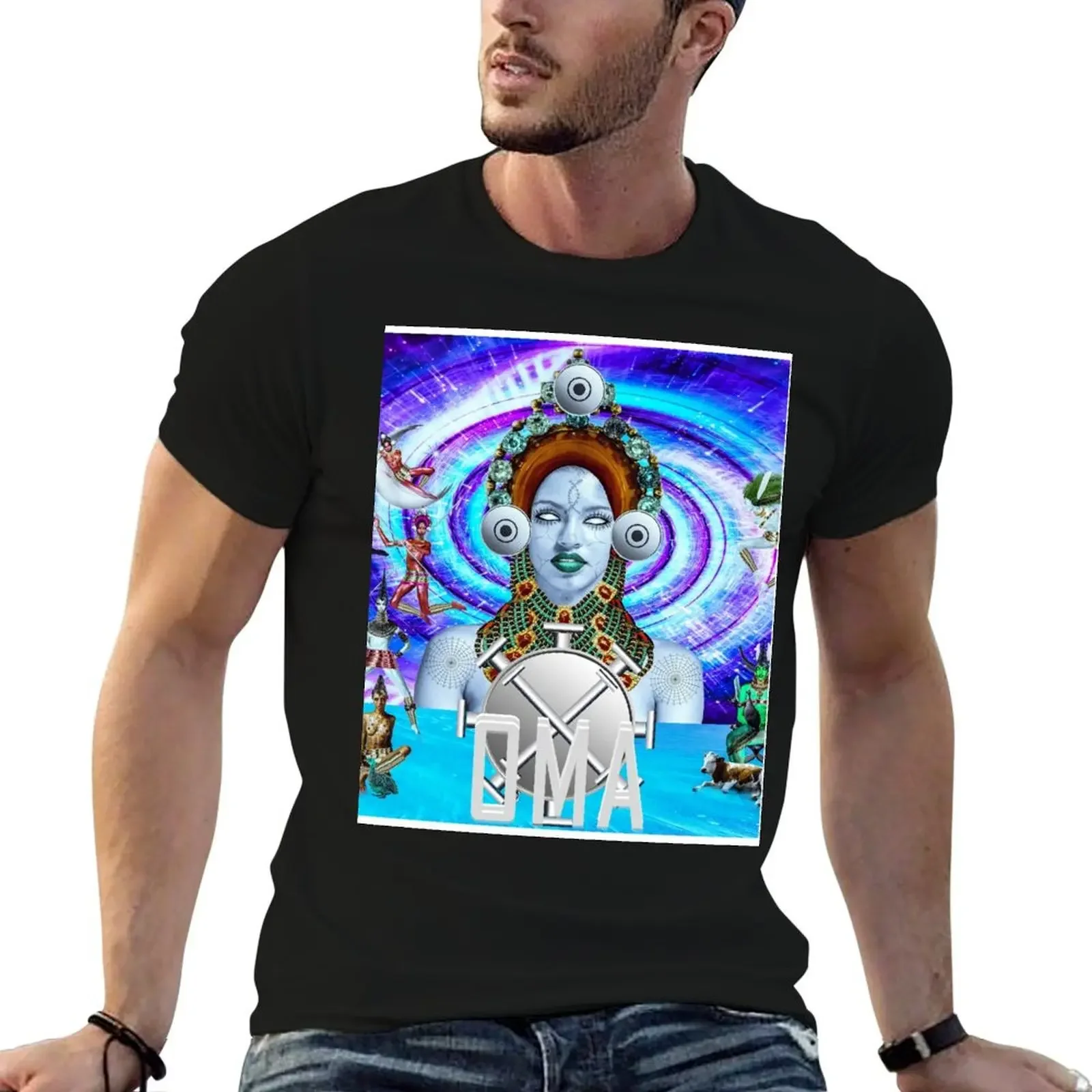 OMA By SIRIUS-UGO-ART T-Shirt Blouse tops designer t shirt men