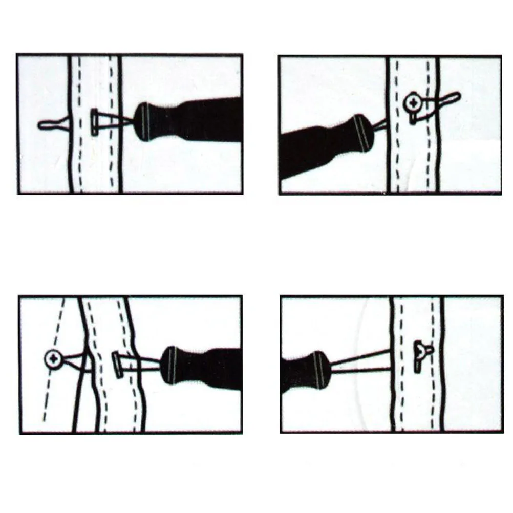 

2pcs Zipper Pull Assistant Dressing Aids Tool Easy Buttoning Fastening Clothing Accessory For Seniors Arthritis