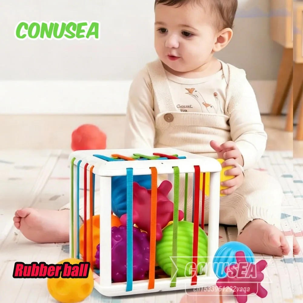 Baby Toys 1 to 2 Years months Sensory Development Learning Educational Toys Montessori Blocks Stacking Sorting Game For Babies