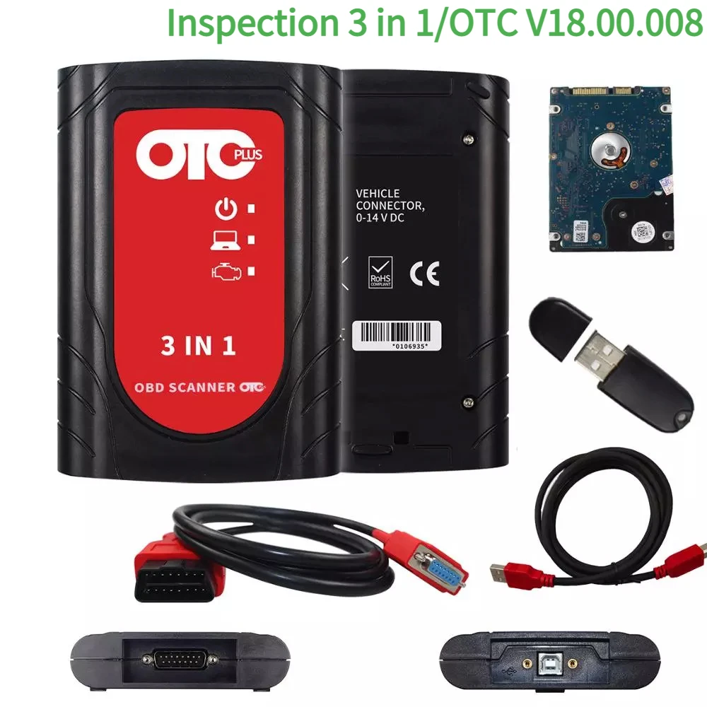 

NEW OTC Plus 3 in 1 Diagnostic Tool Techstream V18.00.008 OTC scanner for Toyota/lexus Car OTC Plus and OTC V18.00.008 Accsesory