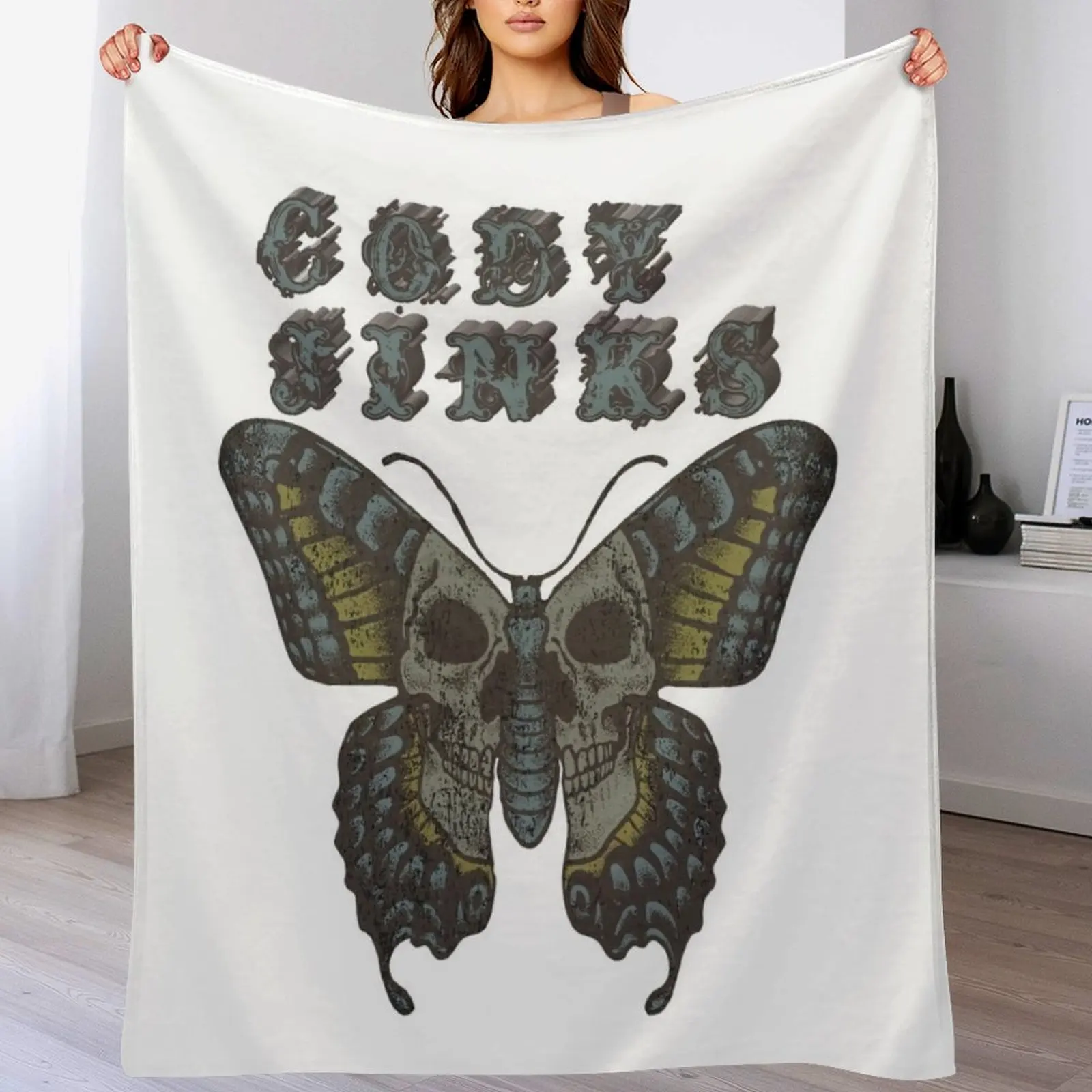 

Jinks butterfly Throw Blanket Soft Plush Plaid Sleeping Bag Hairys Loose Blankets