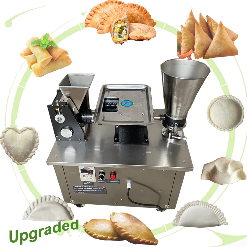 Pastry Ravioli Price Fully Automatic Momo Maquina De Para Hacer Big Empanada Samosa Make Dumpling Machine