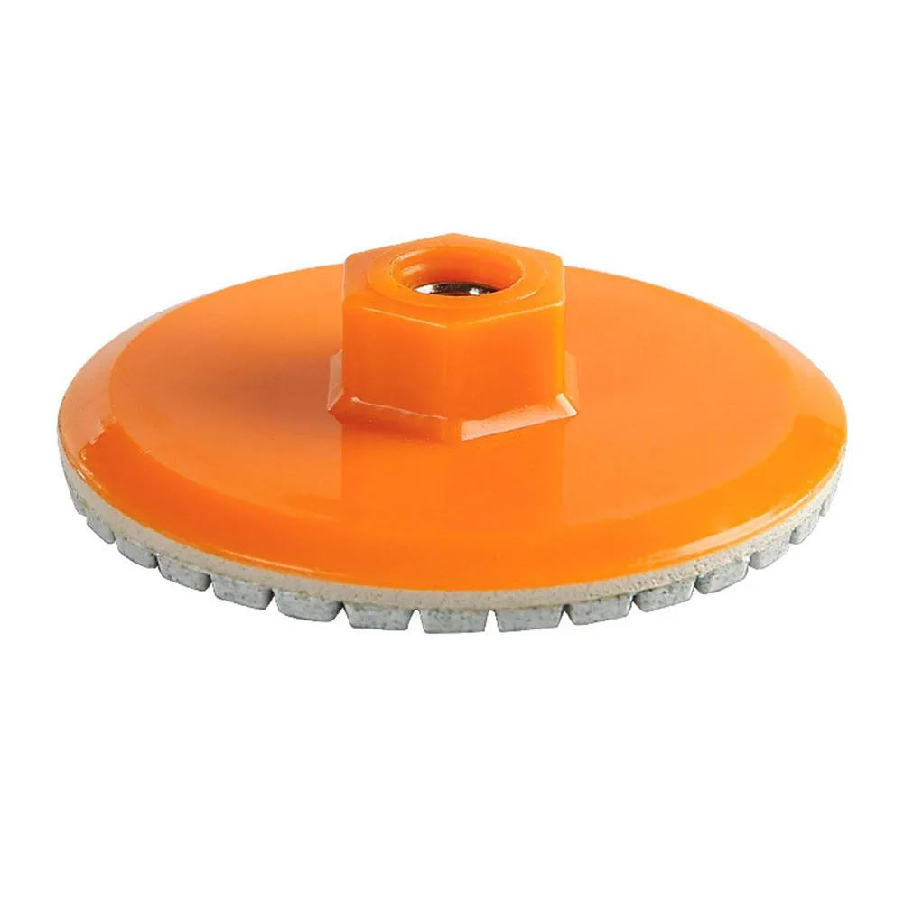 Parts Polishing Pad Wear-resistance Concrete Diamond Disc Dry Flexibility M10 Safe Spiral Stable 80mm Abrasive