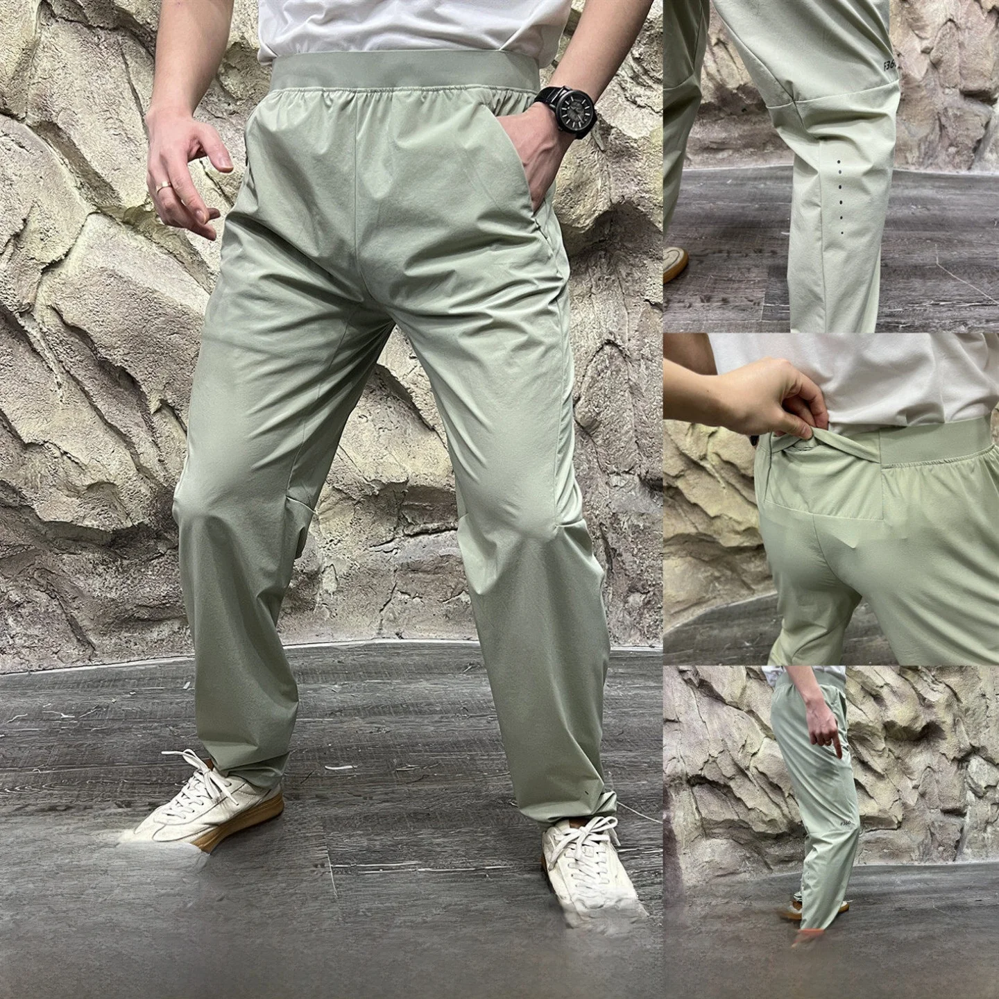 

Высококачественные тонкие дышащие брюки с 3D индивидуальным принтом, повседневные брюки для улицы, свободные прямые брюки с эластичной резинкой на талии, летняя молодежная мода