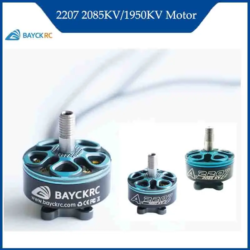 

BAYCKRC A Series 2207 2085KV/1950KV Flower Flying Motor 5-дюймовый гоночный 3-6S для RC FPV Freestyle Racing Drone Quadcopter