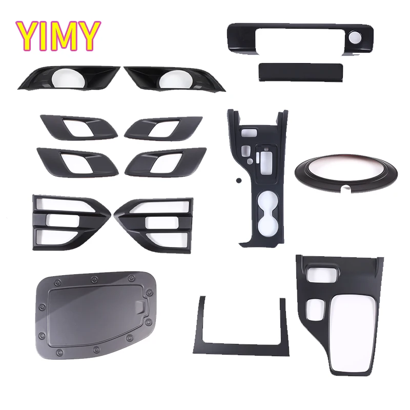 

Center Control Gear Frame Car Rear Badge Ring Logo Frame Cover Decoration Trim Fit for Ford Ranger T7 Wildtrak Pickup 2015-2021