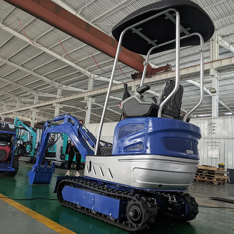 

Customized Multi-Purpose Crawler Backhoe 1500KG Hydraulic Mini Digger 1.7 Ton Kubota Engine Small Home Use Excavator Wholesale