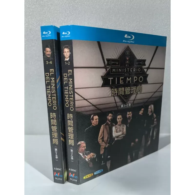 Spanish Science Fiction Drama Time Administration Season 1-4 Blu-ray Disc Brand New Unopened High Definition