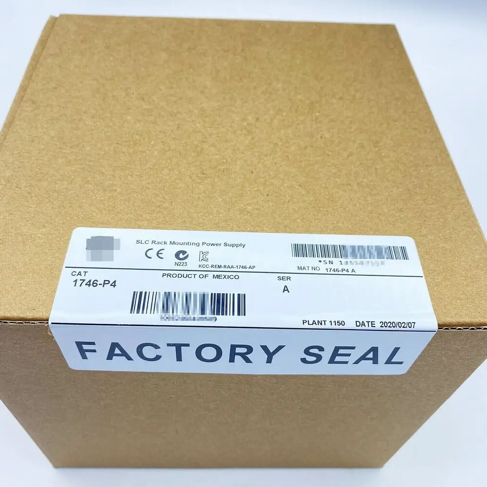 

New Factory Sealed 1746-P4 Ser A SLC 500 Power Supply Module