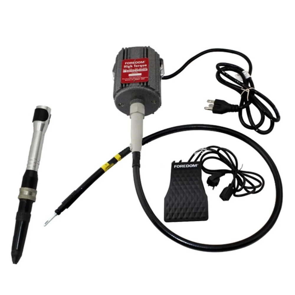 

Newest 220V/110V Foredom High Torque Flex Shaft Motor Max 5000 RPM Jewelry Tools & Equipment