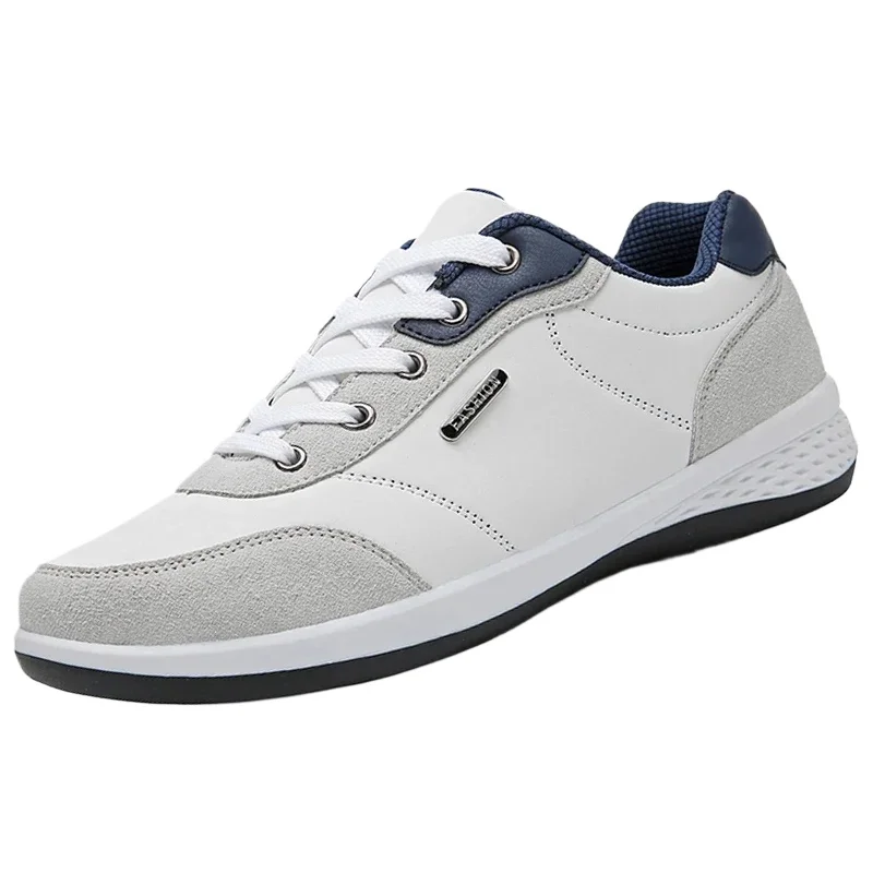 

Men Shoes Spring Autumn Waterproof Walking Sneakers Leisure Male Leather Sports Shoes Non-Slip Footwear Tennis for Men Hombre