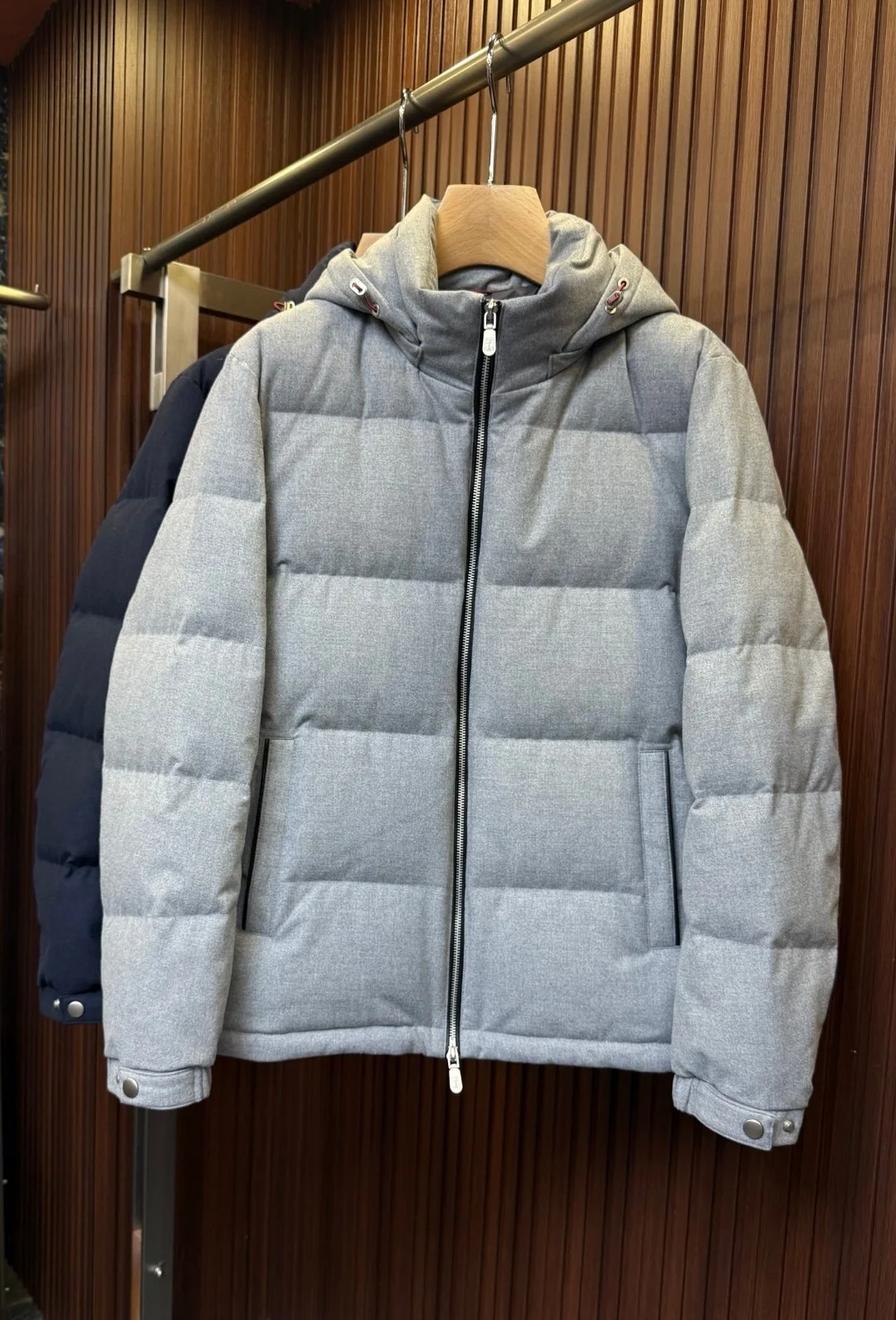 الدفء و Sle: ملابس خارجية غير رسمية للرجال بقلنسوة للخريف والشتاء وصلت حديثًا ملابس خارجية عالية الجودة للشباب Faion White Du down